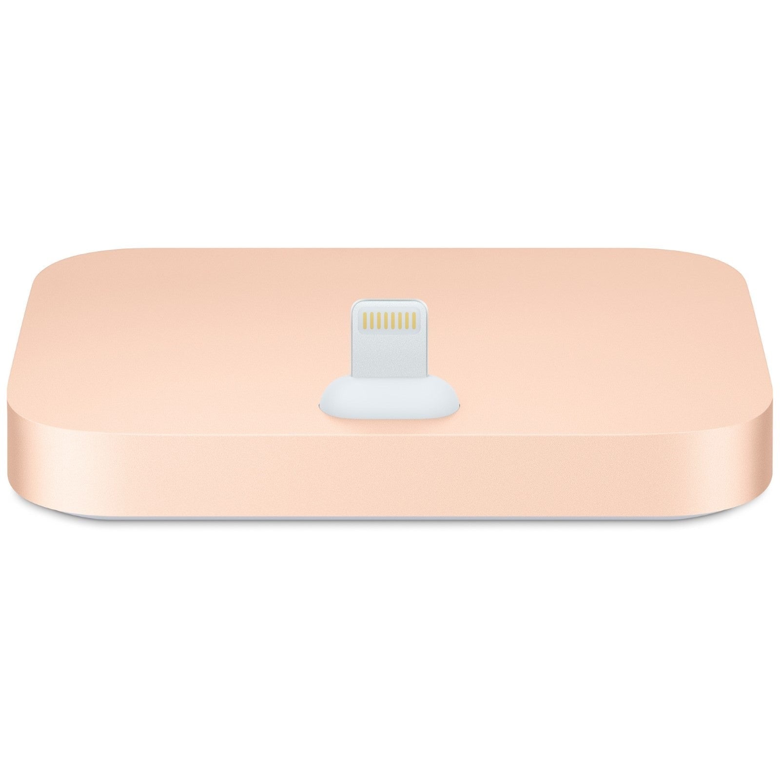 Suport Dock incarcare Apple iPhone - Original Lightning 3.5mm Resigilat - Gold - MQHX2AM/A - 190198504548 - 1