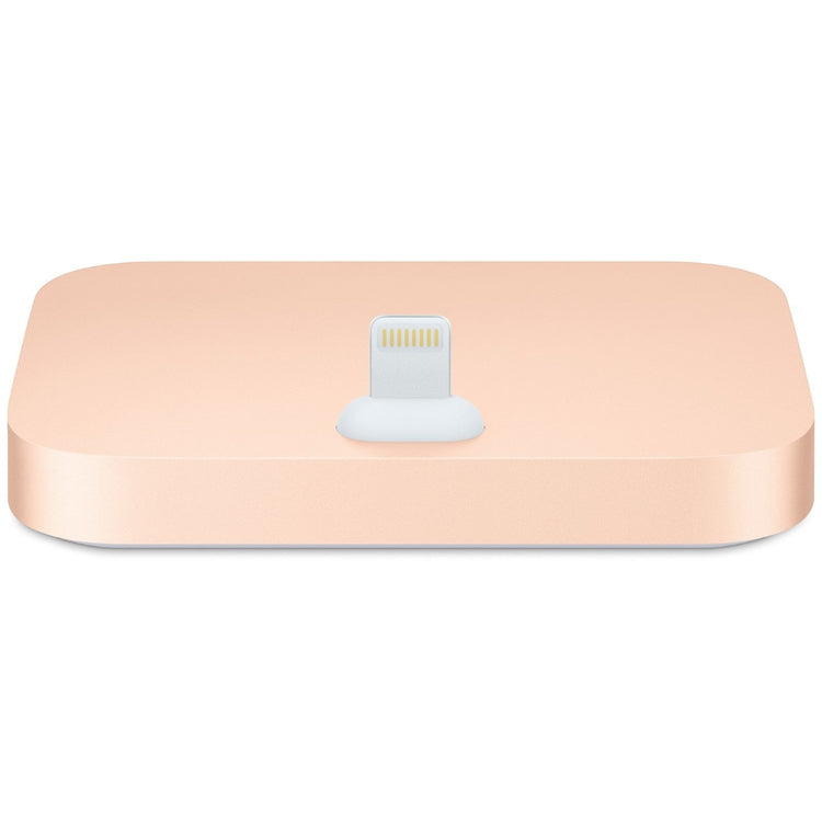 Suport Dock incarcare Apple iPhone - Original Lightning 3.5mm Resigilat - Gold - MQHX2AM/A - 190198504548 - 1