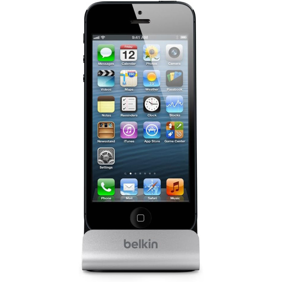 Suport Dock Incarcare & Date Belkin PowerHouse pt. iPhone Lightning MFI Resigilat - 8j045bt - 722868945452 - 5