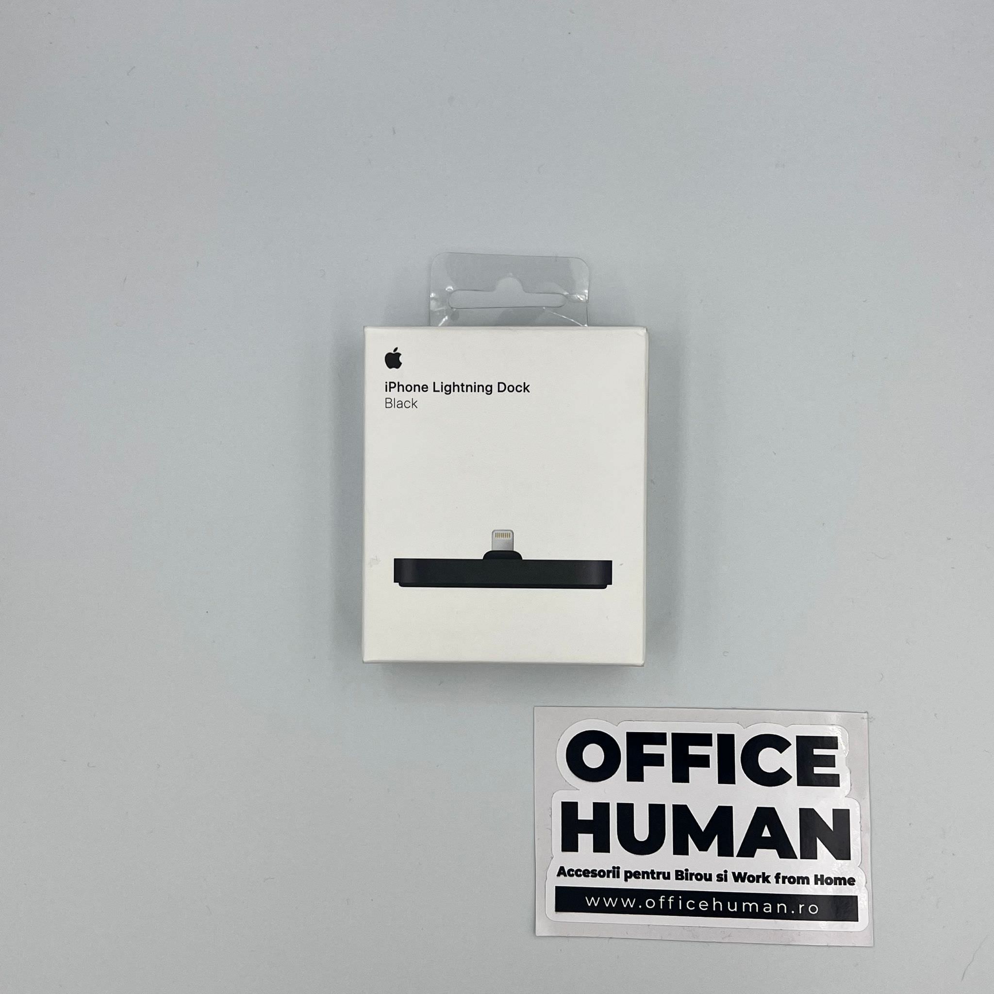 Suport Original Dock incarcare Apple MNN62ZM/A Lightning 3.5mm Black Resigilat - 190198116871 - 6