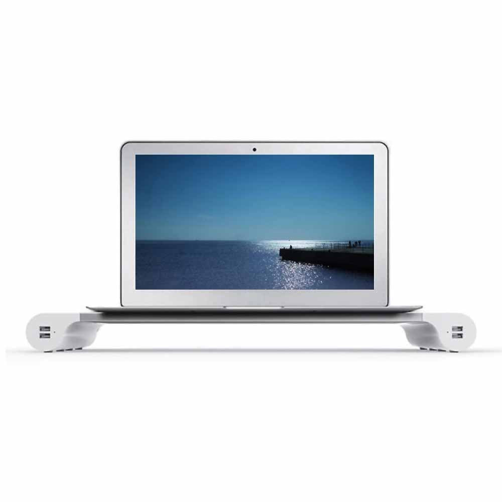 Suport Stand de Birou Laptop & Monitor Alogy - 4 x USB Aluminiu - 46349 - 5907765654750 - 9