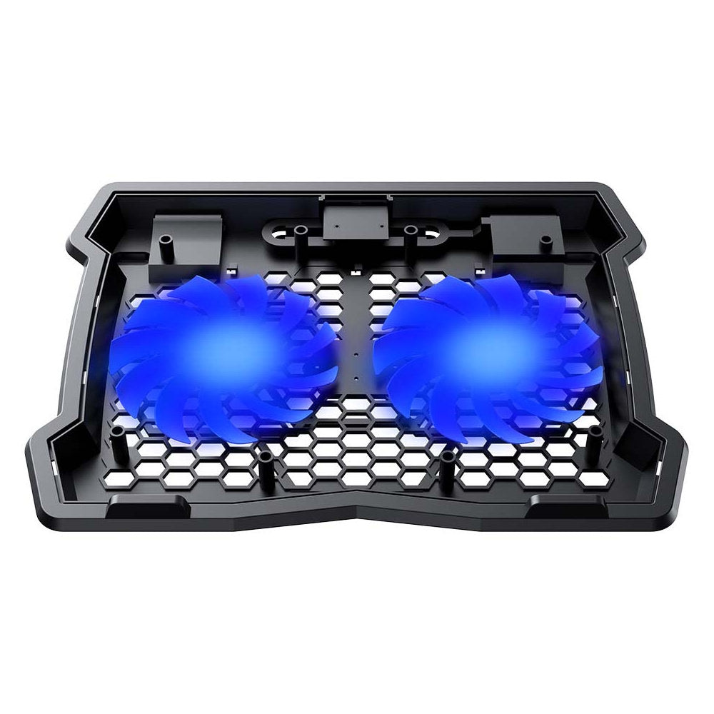 Suport Stand Cooler Laptop Havit Gamenote F2075 - 15.6’ 1200 RPM 2 x USB LED - 6939119048723 - 3