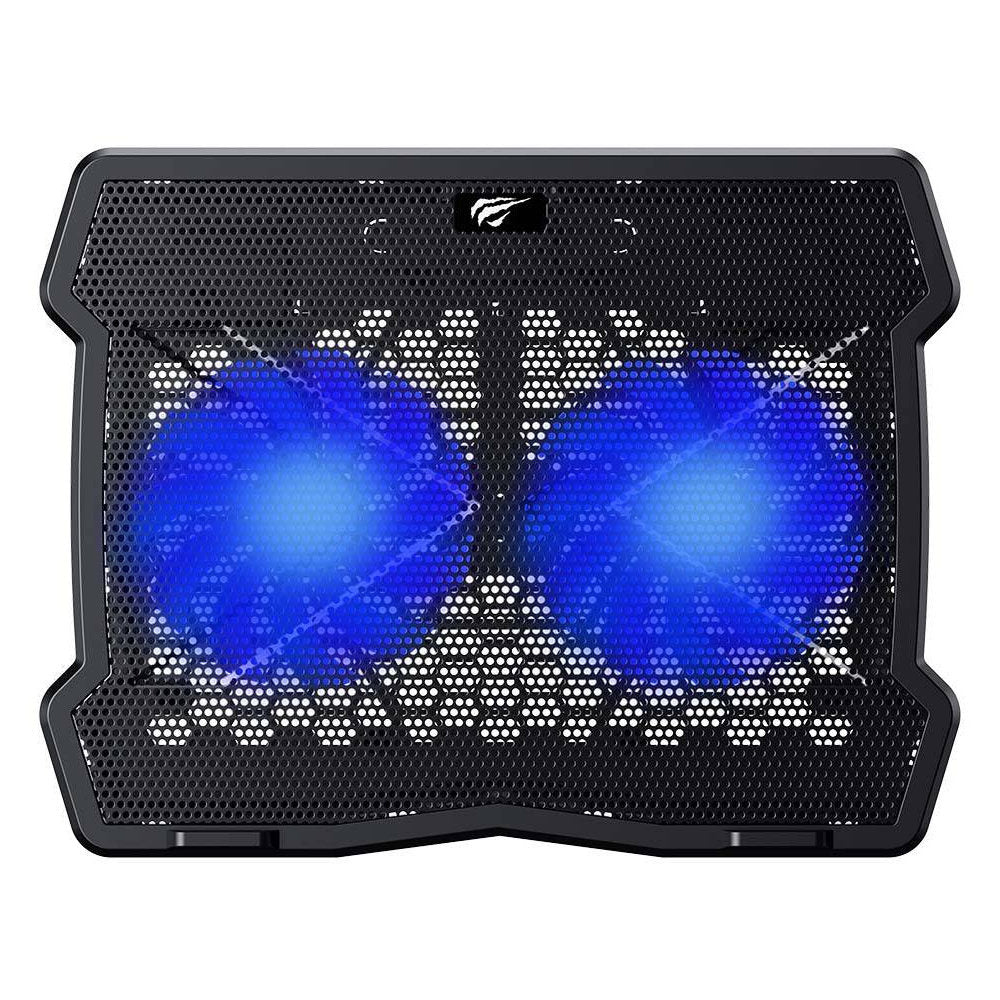 Suport Stand Cooler Laptop Havit Gamenote F2075 - 15.6’ 1200 RPM 2 x USB LED - 6939119048723