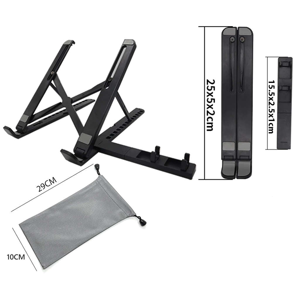 Suport Stand Universal Laptop + Smartphone Alogy - Pliabil Portabil - 50900 - 5907765678008 - 3
