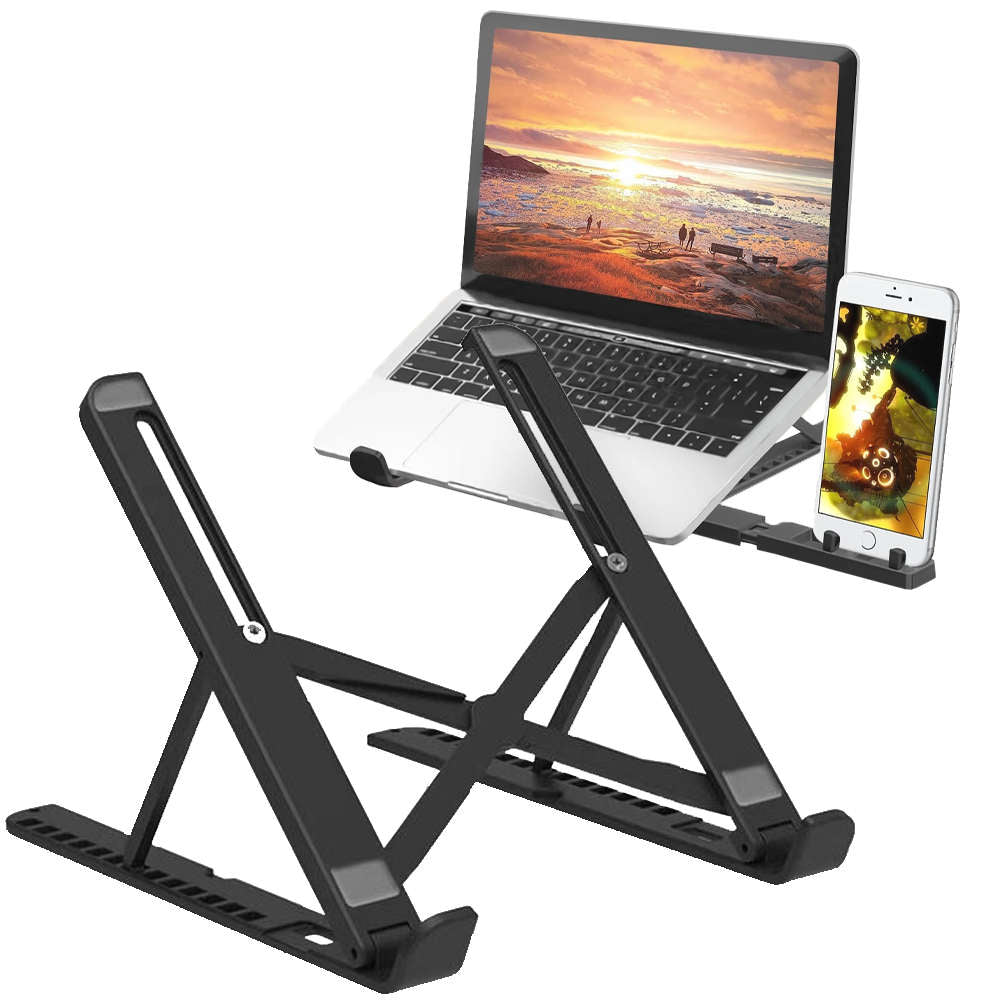 Suport Stand Universal Laptop + Smartphone Alogy - Pliabil Portabil - 50900 - 5907765678008 - 4