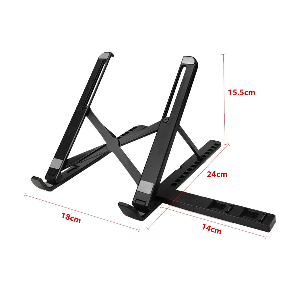 Suport Stand Universal Laptop + Smartphone Alogy - Pliabil Portabil - 50900 - 5907765678008 - 2