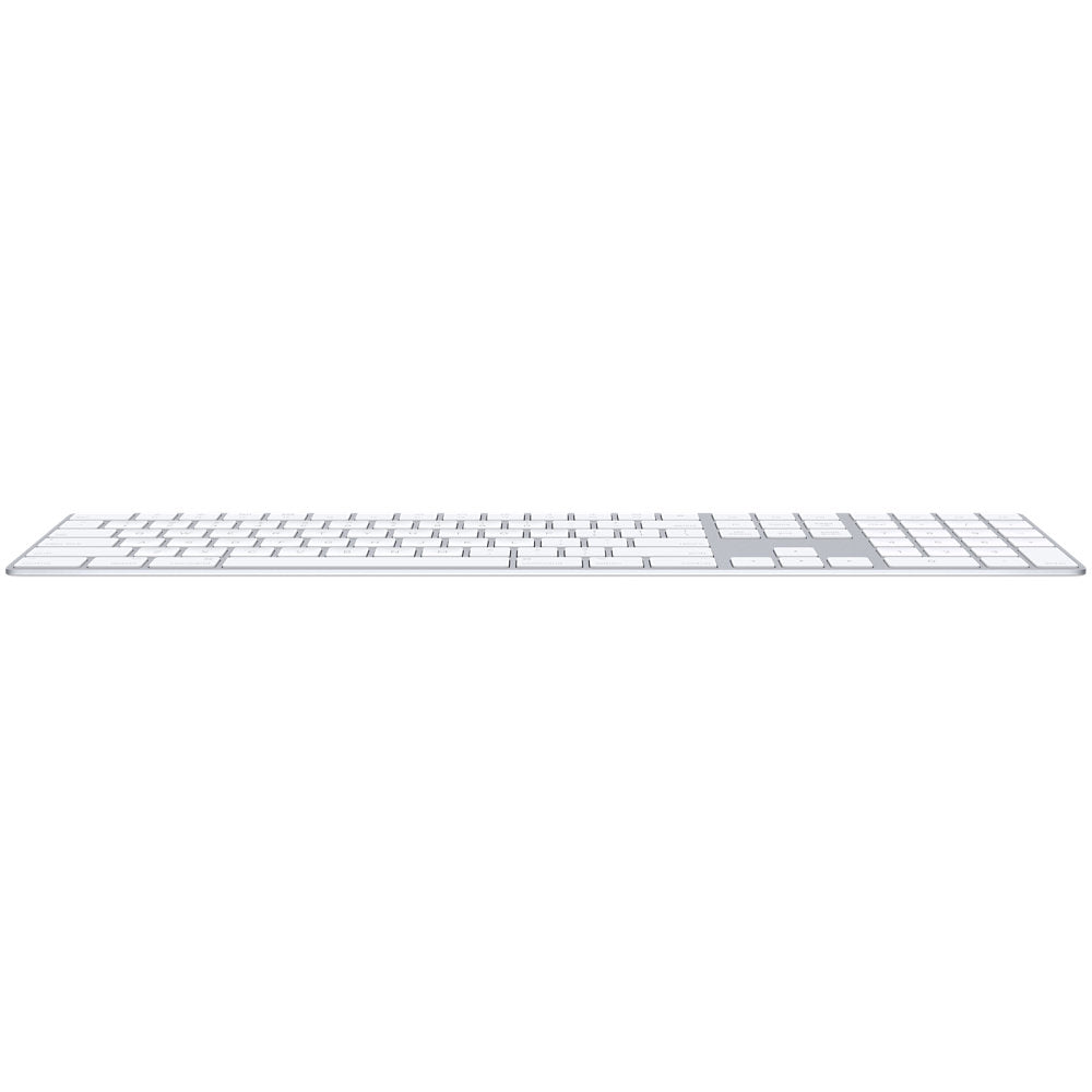 Tastatura Apple Magic Keyboard cu Keypad MQ052Y/A - Layout QWERTY Spaniol Wireless Reincarcabila Bluetooth Aluminiu Silver Originala