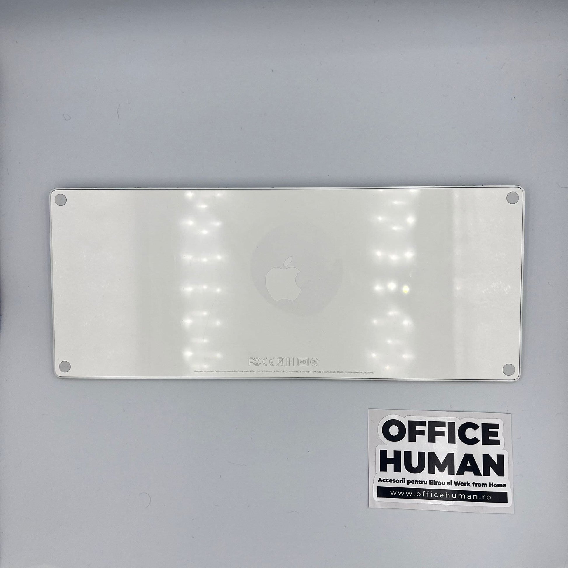 Tastatura Apple Magic Keyboard MLA22E/A - Layout QWERTY Spaniol Wireless Reincarcabilă Bluetooth Aluminiu Silver/White Originala Resigilat