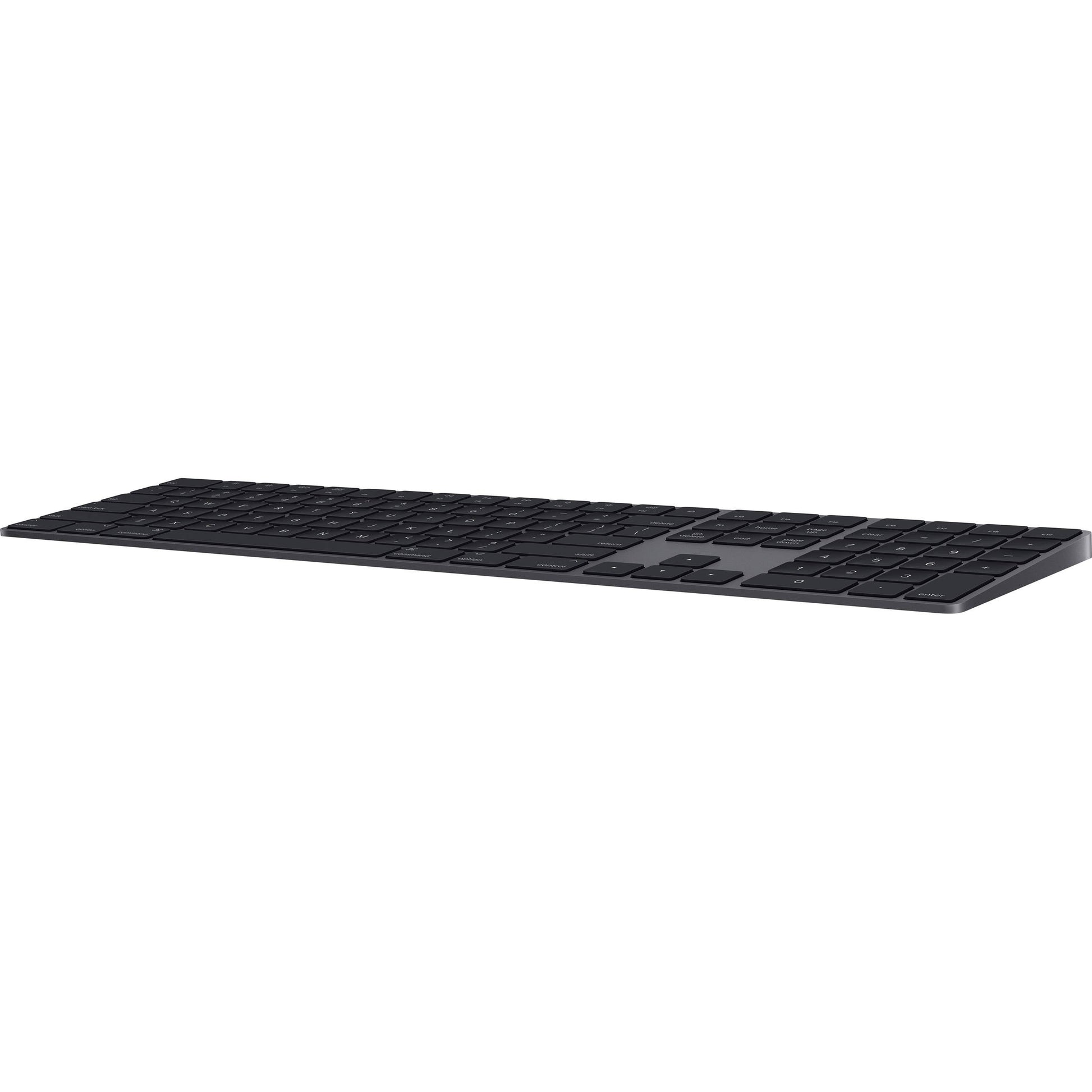 Tastatura Apple Magic Keyboard cu Keypad MRMH2Y/A - Layout Spaniol QWERTY Wireless Reincarcabila Bluetooth Aluminiu Space Gray Originala