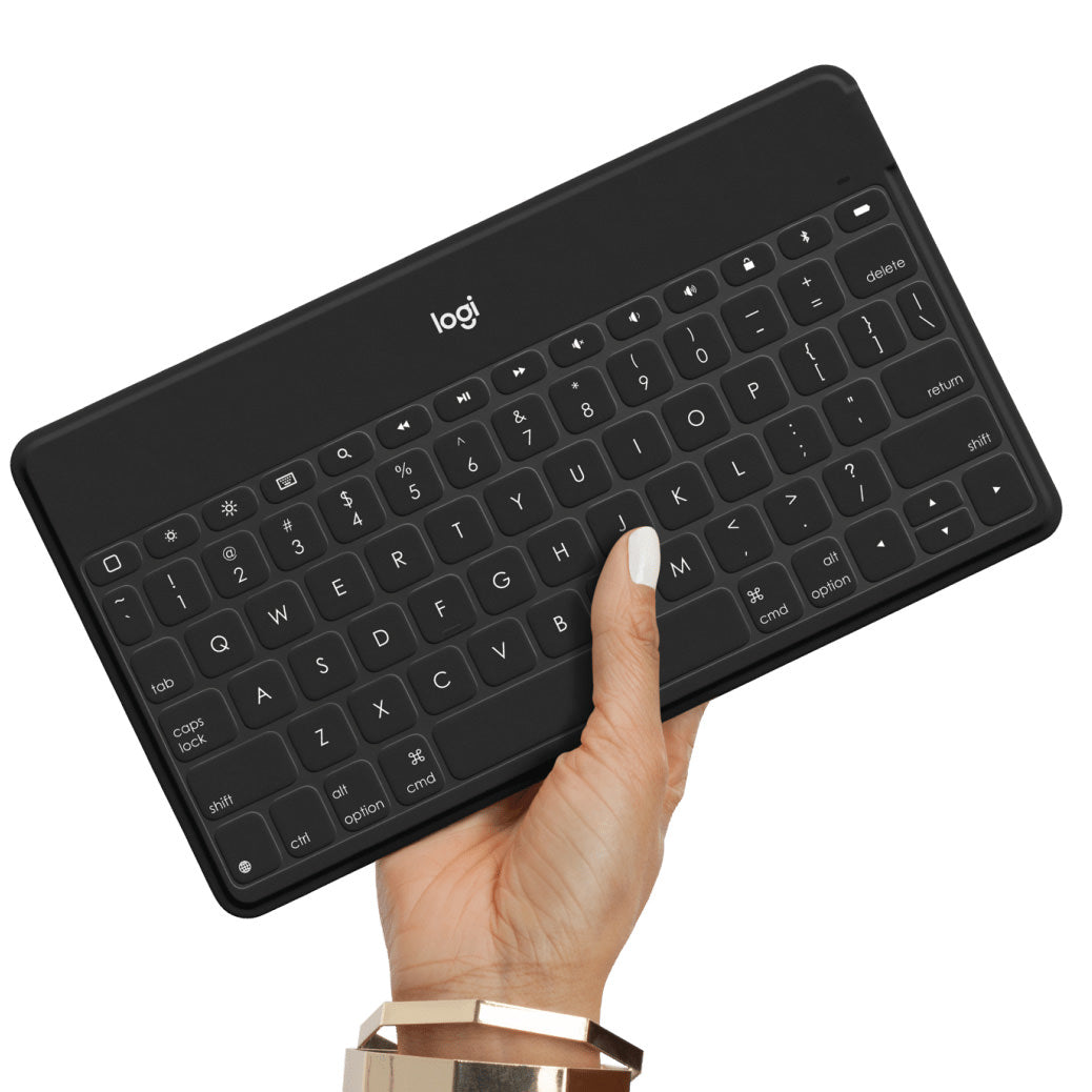 Tastatura Wireless Logitech Keys-to-Go - Layout Italian QWERTY Bluetooth Reincarcabila Resigilat - Black - 920-006707 - 5099206055483 - 5