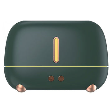Umidificator si Difuzor Aromaterapie Flacara - 250 ml Lumina LED Multicolor 7 Culori Oprire Automata - A318 - 6426485442229 - 1