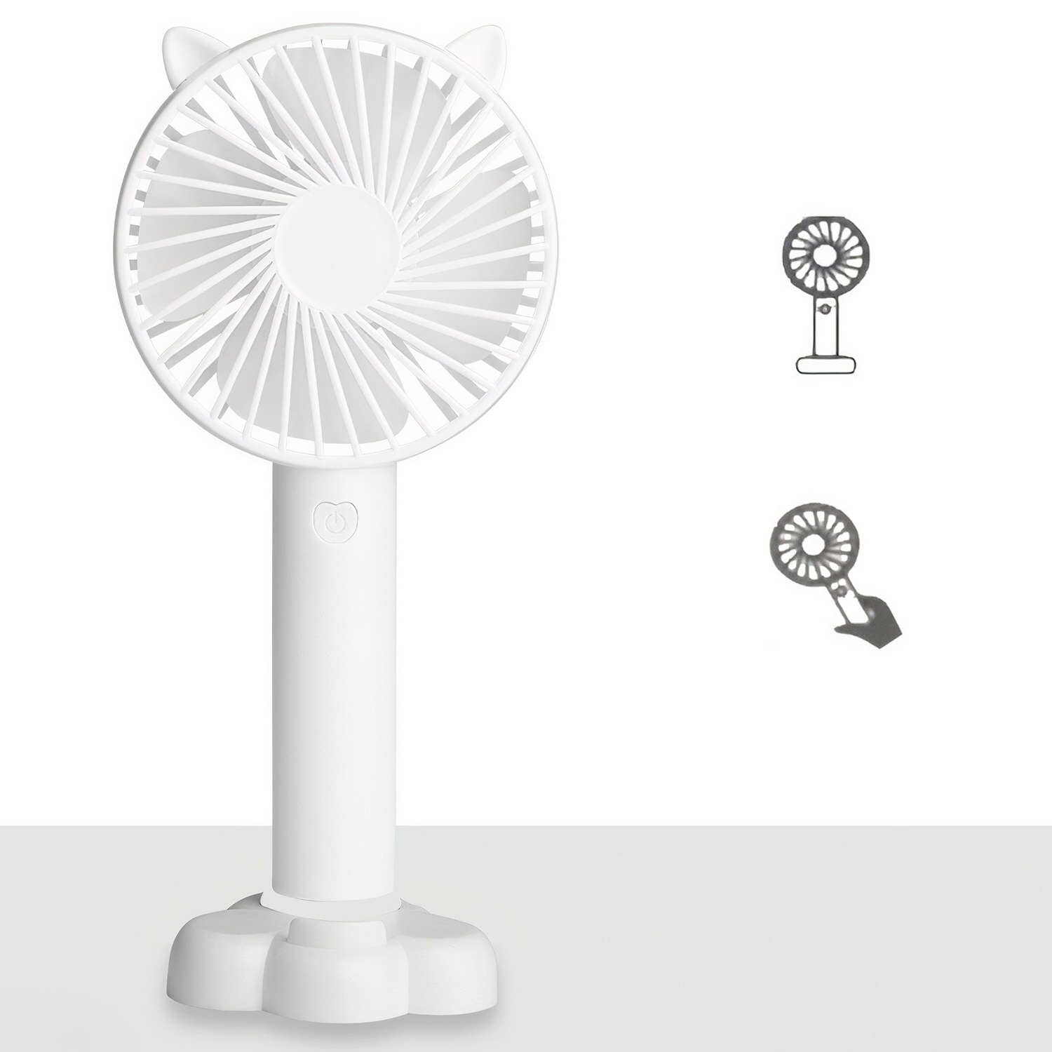 Ventilator portabil - 3 viteze Suport Birou Stand Smartphone - 69837 - 5905601809005 - 7