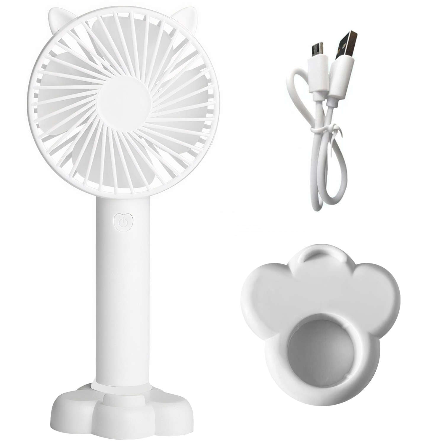 Ventilator portabil - 3 viteze Suport Birou Stand Smartphone - 69837 - 5905601809005 - 8