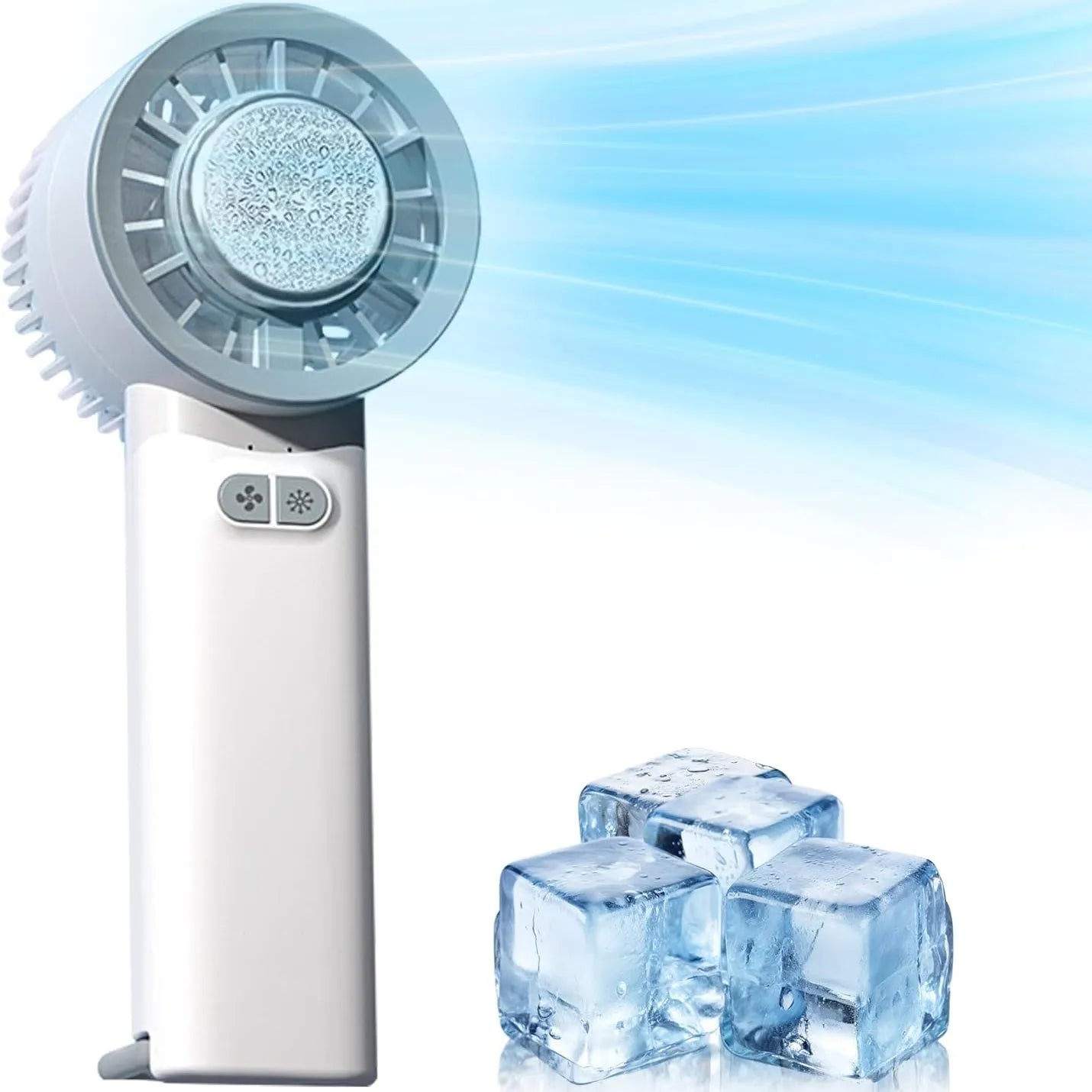 Ventilator Portabil IceCool cu Placă de Răcire Activă USB-C 3 Viteze - CF-X-17 - 0572016000034 - 2