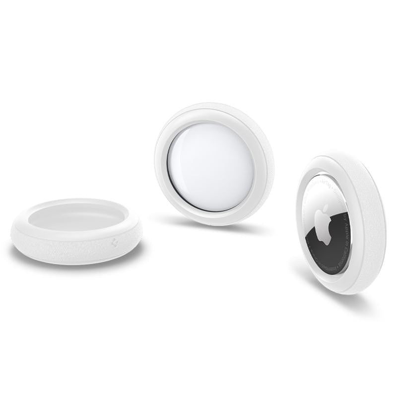 2 x Husa Silicon Spigen Fit - Apple AirTag - White - AHP03071 - 8809756648328 - 3