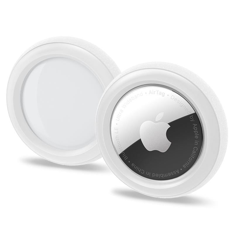 2 x Husa Silicon Spigen Fit - Apple AirTag - White - AHP03071 - 8809756648328 - 1