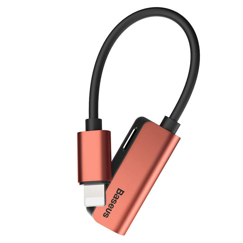 Adaptor Incarcare & Muzica Lightning la 2 x Baseus L37 - CALL37-17 - 6953156268098