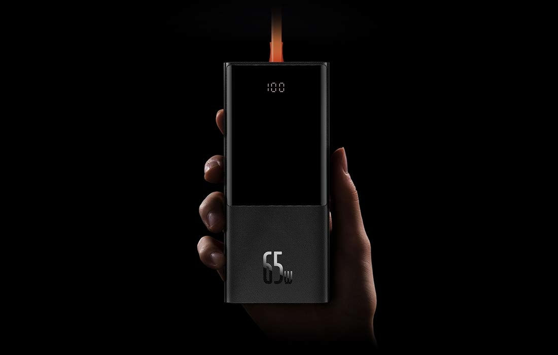 Baterie Externa Baseus 20000 mAh - 65W 2 x USB 1 USB-C Cablu PD QC AFC SCP FCP - PPJL000001 - 6953156209022 - 16