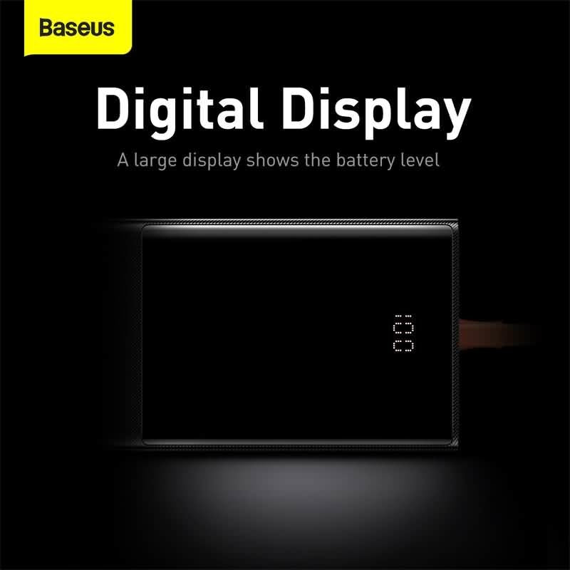 Baterie Externa Baseus 20000 mAh - 65W 2 x USB 1 USB-C Cablu PD QC AFC SCP FCP - PPJL000001 - 6953156209022 - 8