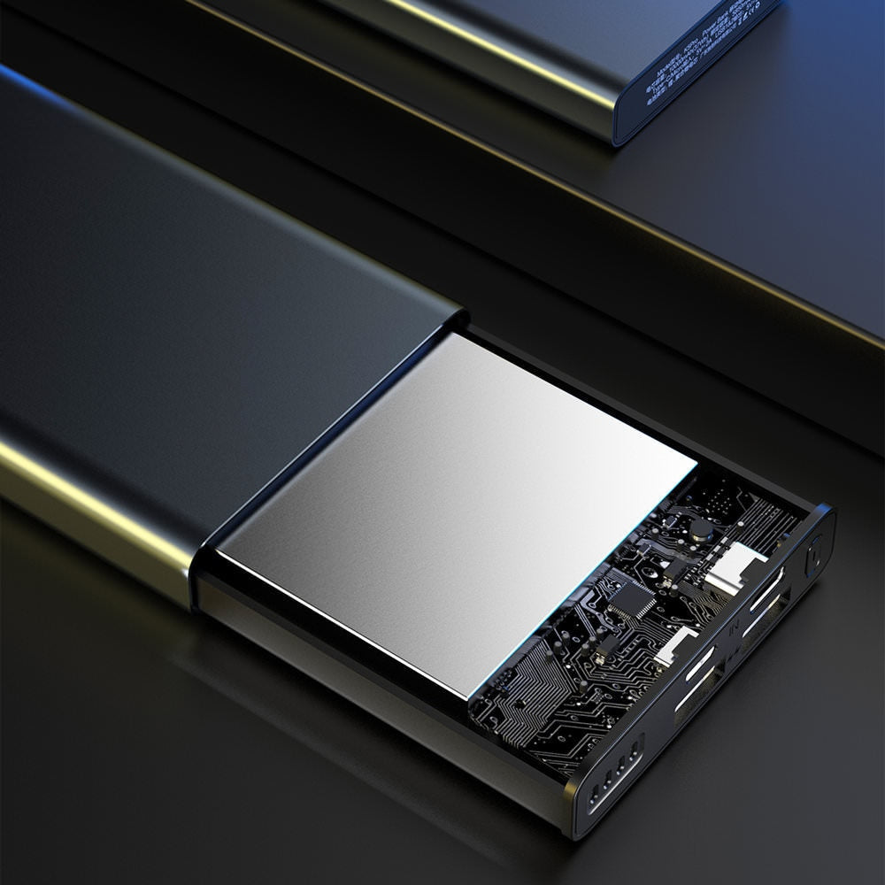 Baterie Externa Dudao K5Pro 10000 mAh - 2 x USB Aluminiu - 6973687243234 - 5