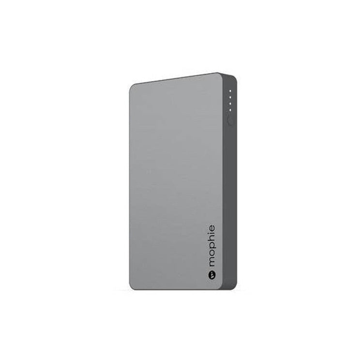 Baterie Externa Mophie 5050 mAh - 2 x USB MFI Port Incarcare Lightning Aluminiu - Silver - 401102360 - 848467080636 - 1