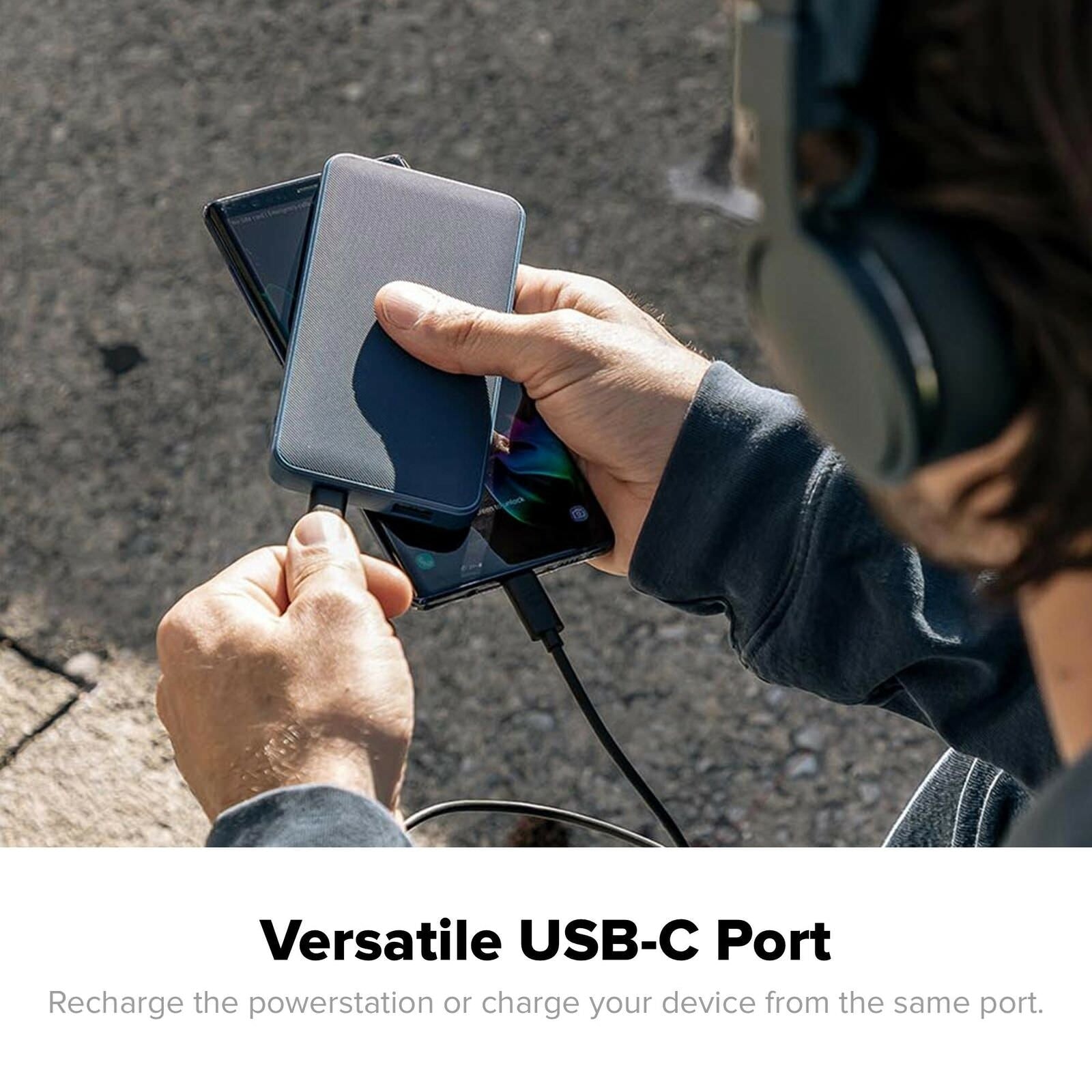 Baterie Externa Mophie Powerstation XL 15000 mAh - 1 x USB-C 2 USB Cablu Power Delivery - Black - 401102985 - 848467086867 - 6
