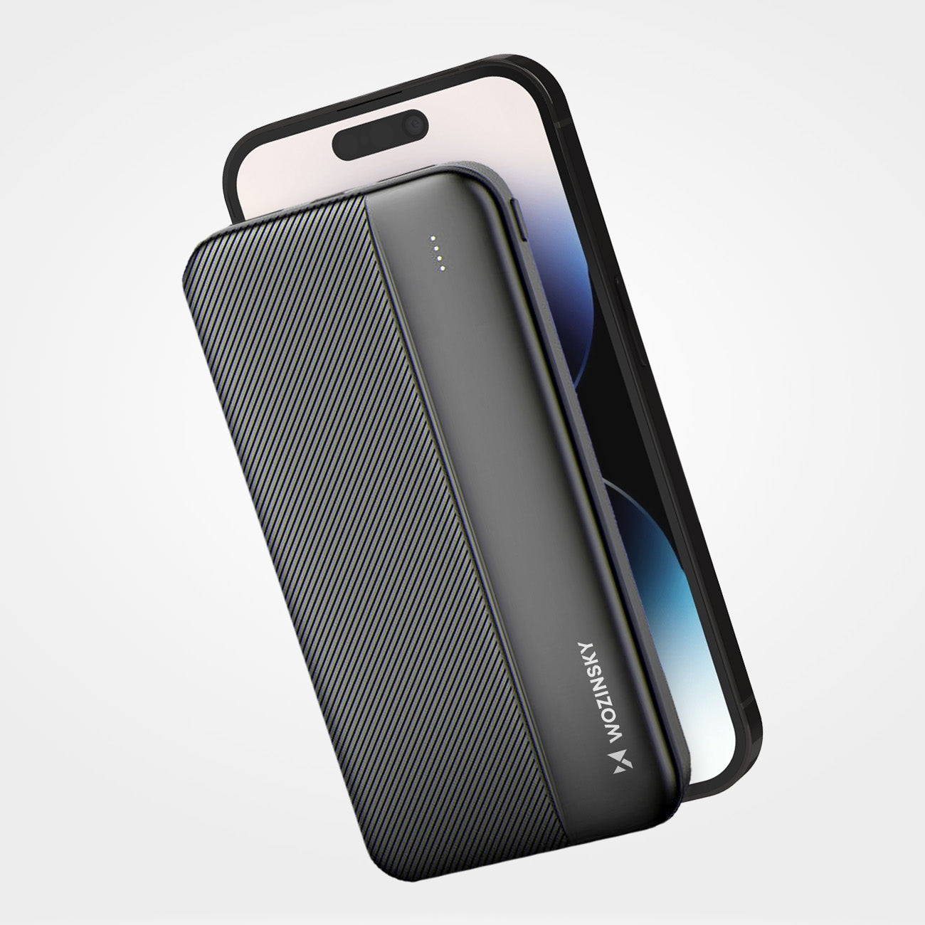 Baterie Externa Wozinsky WPBBK1 10000 mAh - 2 x USB - Black - 5907769307379
