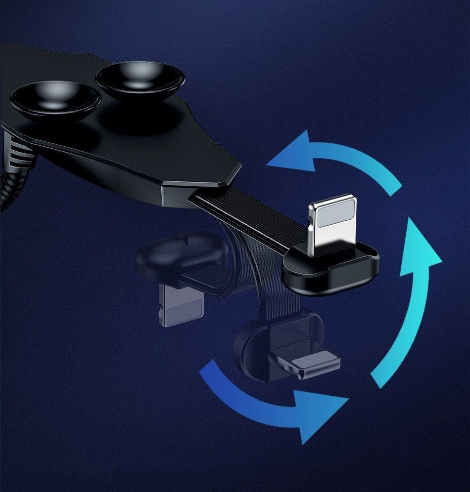 Cablu Incarcare & Date Gaming USB la Lightning Baseus Colorful CALXA-B01 2m - 6953156295735 - 11