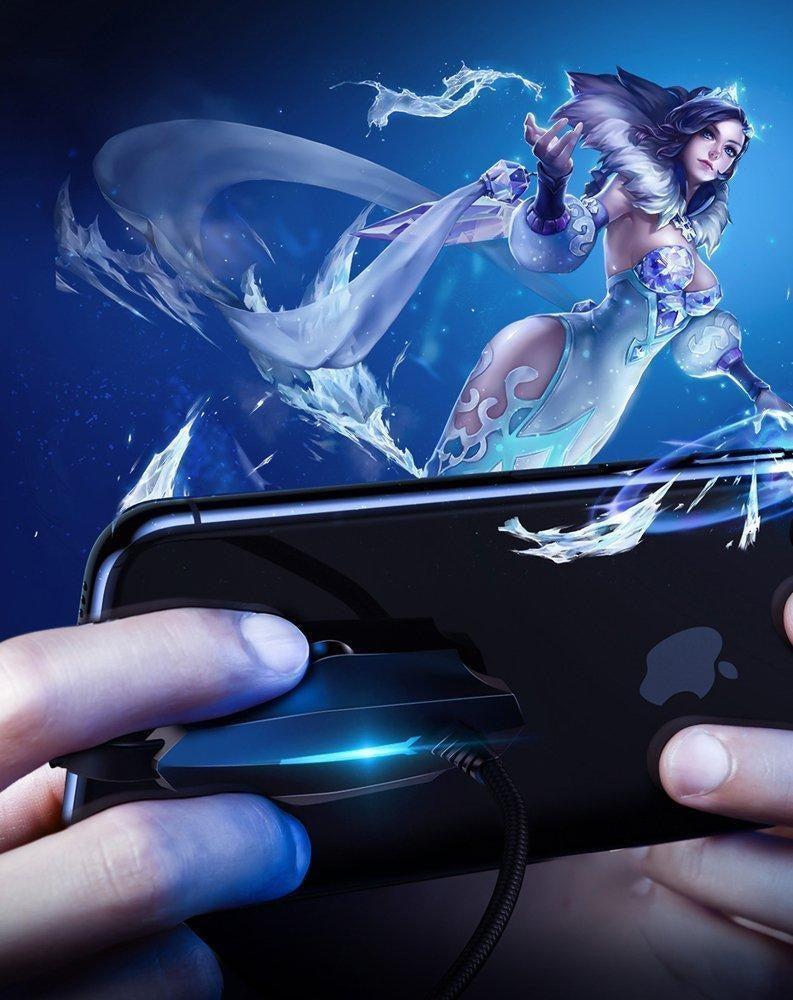 Cablu Incarcare & Date Gaming USB la Lightning Baseus Colorful CALXA-B01 2m - 6953156295735 - 12