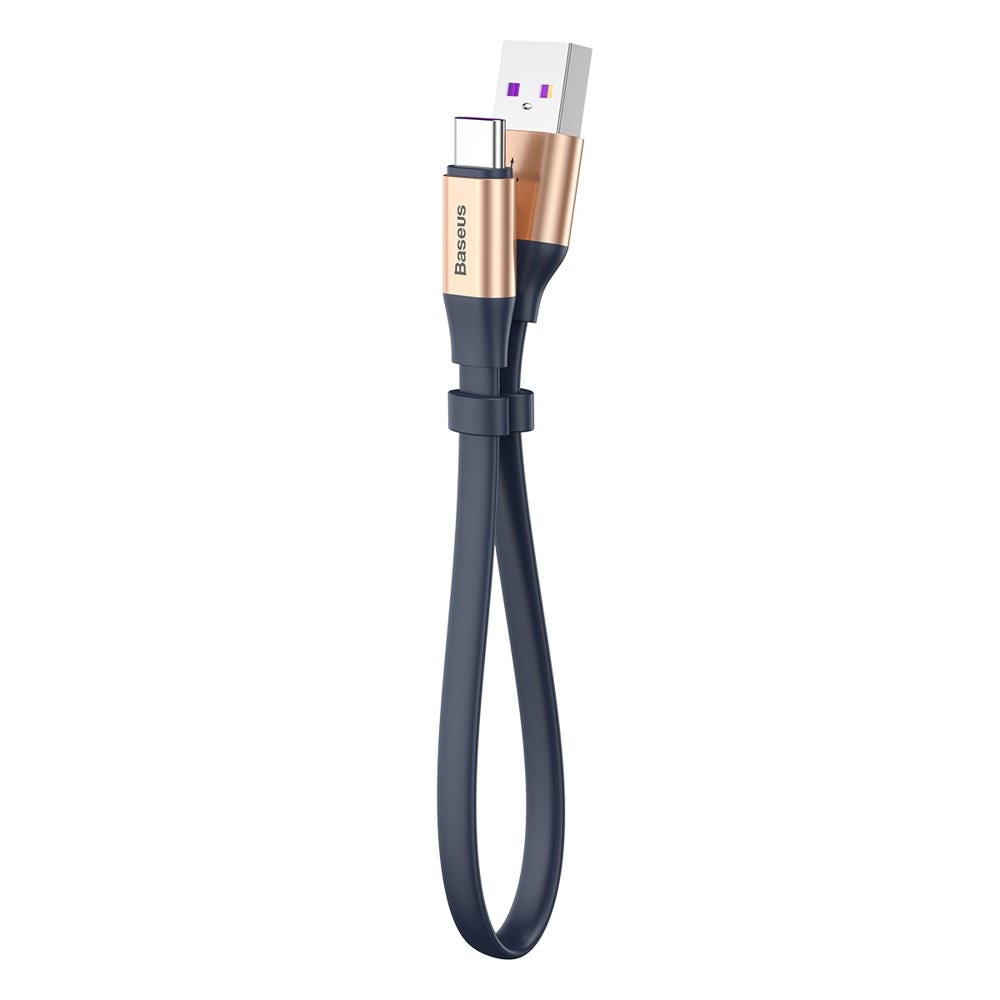 Cablu Incarcare & Date USB la USB-C Baseus - 40W 5A 23cm Huawei SuperCharge Quick Charge 3.0 - CATMBJ-BV3 - 6953156293434 - 3