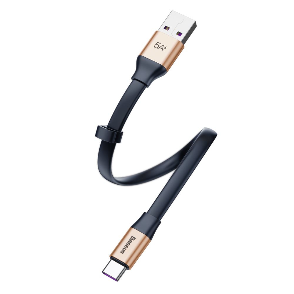 Cablu Incarcare & Date USB la USB-C Baseus - 40W 5A 23cm Huawei SuperCharge Quick Charge 3.0 - CATMBJ-BV3 - 6953156293434 - 4