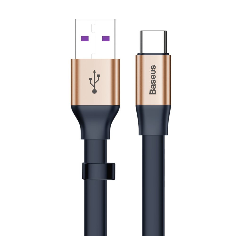 Cablu Incarcare & Date USB la USB-C Baseus - 40W 5A 23cm Huawei SuperCharge Quick Charge 3.0 - CATMBJ-BV3 - 6953156293434 - 2