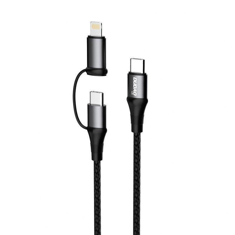 Cablu Incarcare & Date USB-C la Dudao - Power Delivery (60W) Adaptor Lightning (18W) - 1 m - L20 - 6970379618646 - 3
