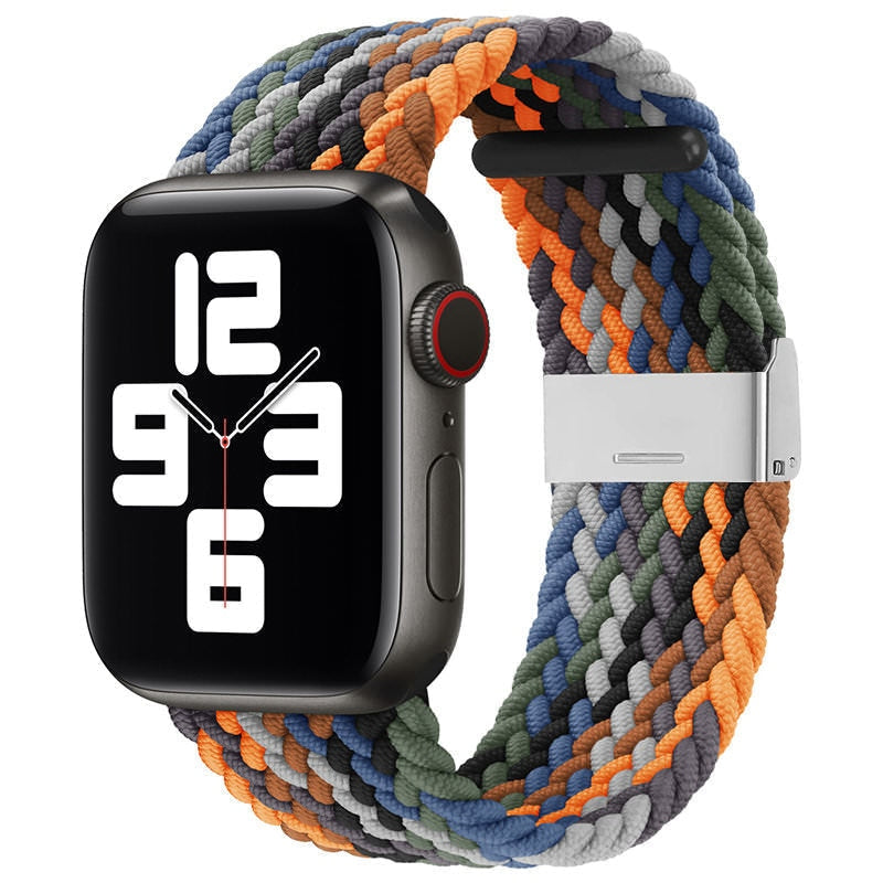 Curea Material Impletit - Apple Watch 8 7 6 SE 5 4 3 2 (45 / 44 / 42 mm) - Multicolor - 9145576237861 - 28