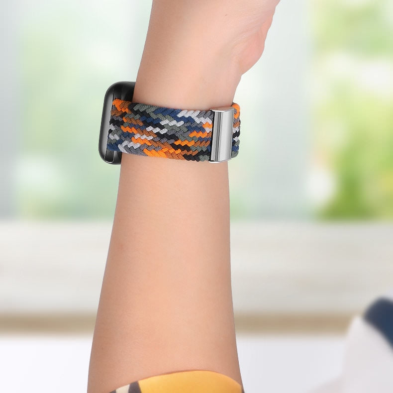 Curea Material Impletit - Apple Watch 8 7 6 SE 5 4 3 2 (45 / 44 / 42 mm) - 9145576237823