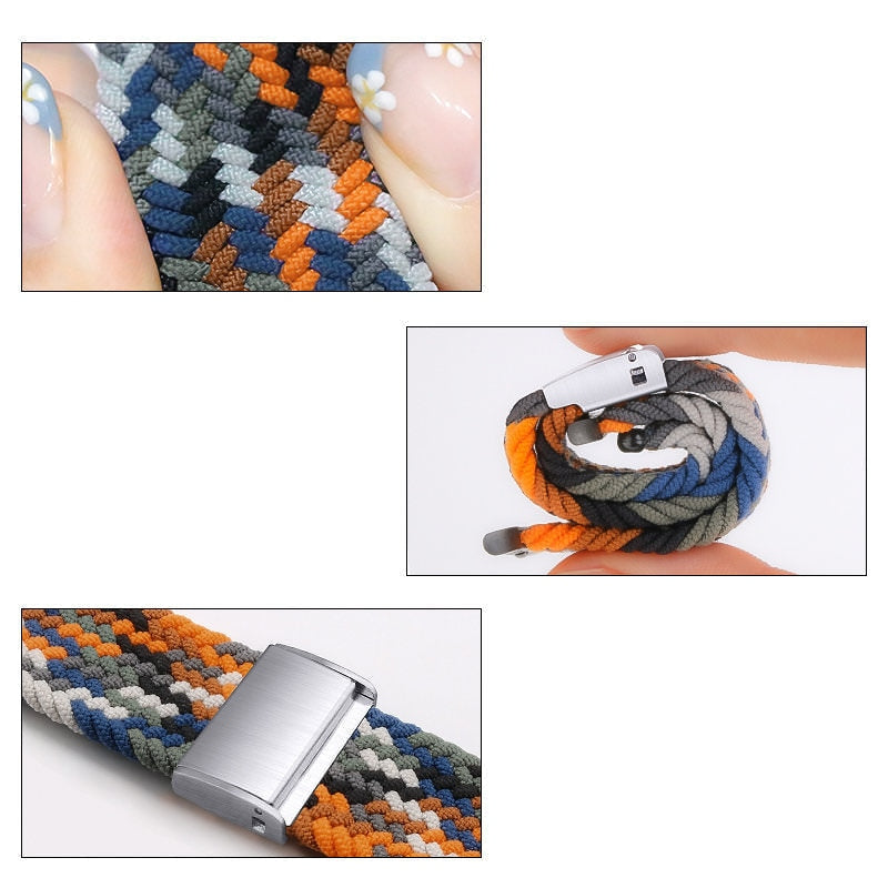 Curea Material Impletit - Apple Watch 8 7 6 SE 5 4 3 2 (45 / 44 / 42 mm) - 9145576237823 - 25