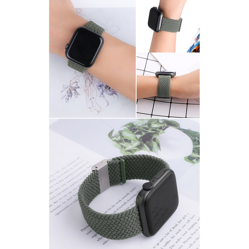Curea Material Impletit - Apple Watch 8 7 6 SE 5 4 3 2 (45 / 44 / 42 mm) - 9145576237823 - 26