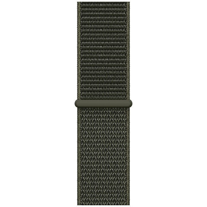 Curea Originala Nike Sport Loop Apple Watch MRJ42ZM/A - 45/44/42 mm Khaki Resigilat - 190198719089 - 2