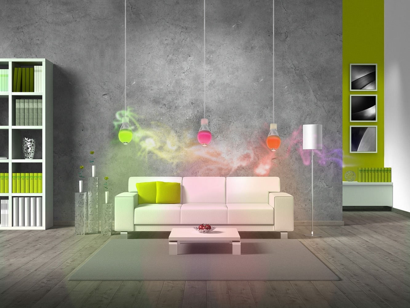 Difuzor Aromaterapie & Bec LED RGB E27 AromaLIGHT - Pana la 10m² 7W Control App Programabil Bluetooth - 162200200 - 3760118940243 - 4