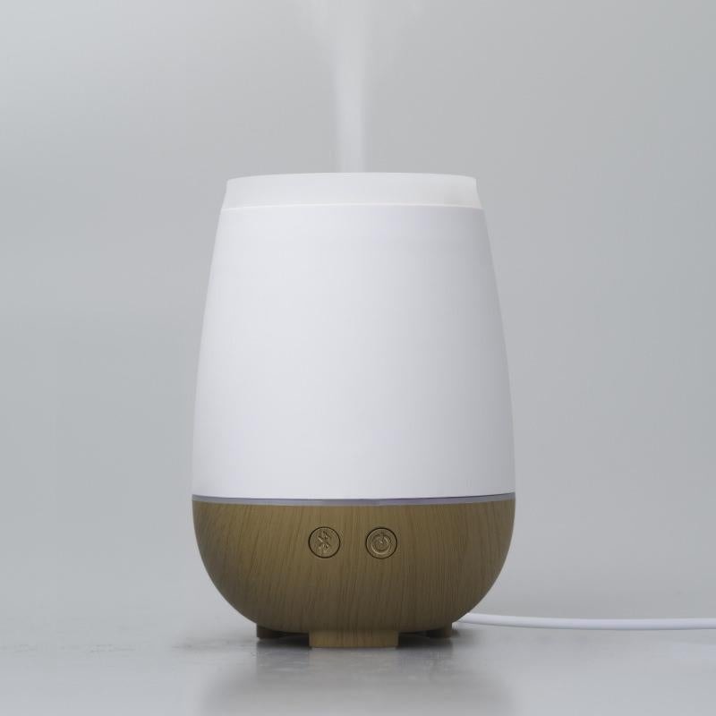 Difuzor Ultrasonic Aromaterapie & Boxa Bluetooth Musilia - Pana la 50m² 2 Moduri Culori LED Inchidere automata - 2165 - 3700471002165 - 4