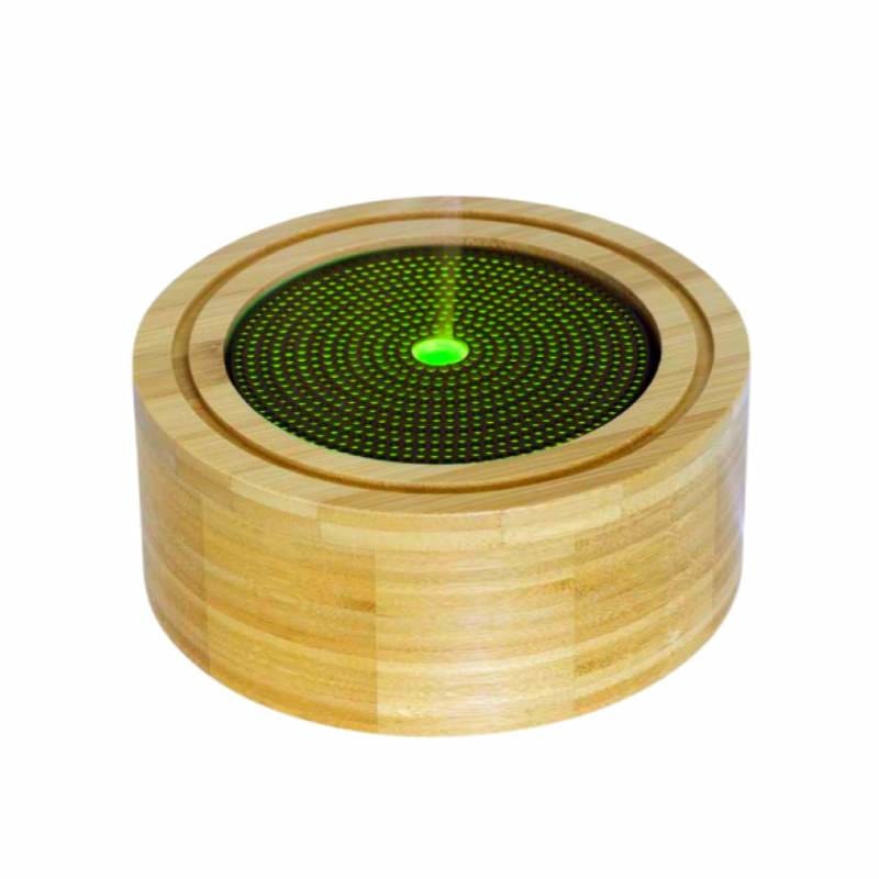 Difuzor Ultrasonic Aromaterapie & Umidificator Elia - Pana la 50m² Culori LED Inchidere automata Bambus - 444 - 3700471000444 - 5