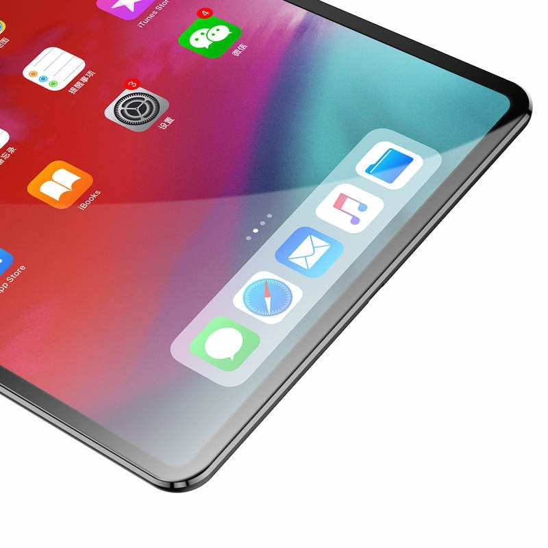 Folie Sticla Securizata Baseus 0.3 mm Ecran iPad Pro 12.9’ - SGAPIPD-AX02 - 6953156279636 - 5