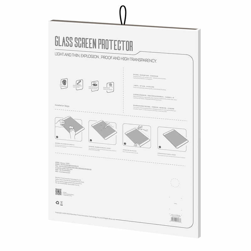 Folie Sticla Securizata Baseus 0.3 mm Ecran iPad Pro 12.9’ - SGAPIPD-AX02 - 6953156279636 - 7