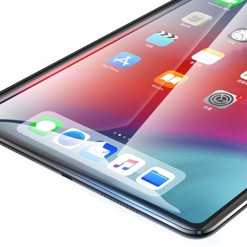 Folie Sticla Securizata Baseus 0.3 mm Ecran iPad Pro 12.9’ - SGAPIPD-AX02 - 6953156279636 - 3