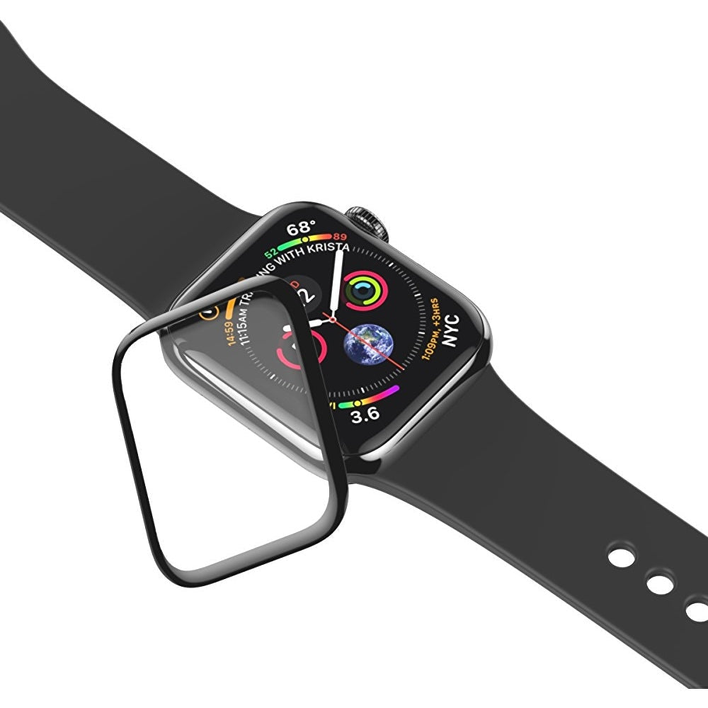 Folie Sticla Securizata Baseus iWatch 0.23 mm Ecran Curbat - Apple Watch 3 / 2 / 1 38 - SGAPWA4-C01 - 6953156288263