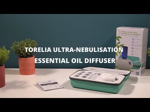 Difuzor Ultra-Nebulizator Aromaterapie Torelia - Pana la 60m², Wireless, Reincarcabil, 2 Moduri, Cutie Transport