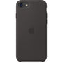 Husa Silicon Apple pt. iPhone SE 2022 / 2020 / 8 / 7 Black - MXYH2ZM/A, Originala 