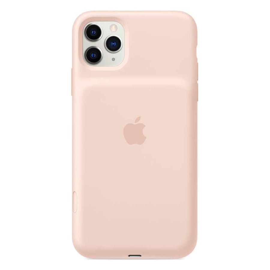 Husa Apple Smart Battery Wireless Charging MWVN2ZM/A - iPhone 11 Pro Pink Sand Resigilat - 190199268654 - 2