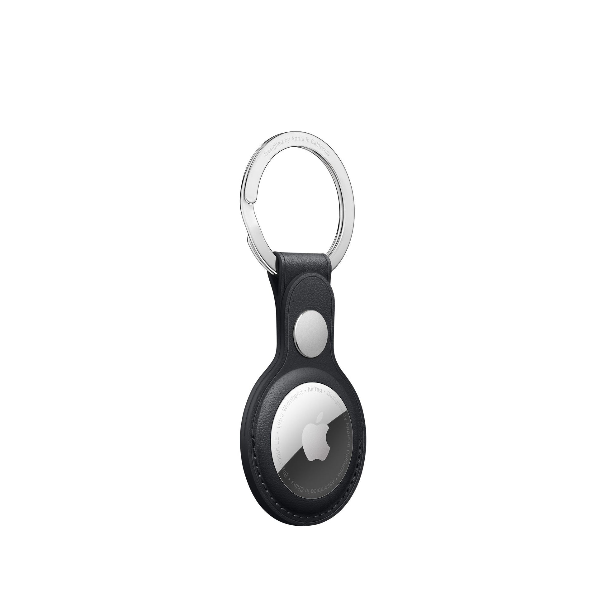 Husa Breloc Loop Original Piele Naturala Apple AirTag MMF93ZM/A - Midnight Resigilat - 194252826690 - 2