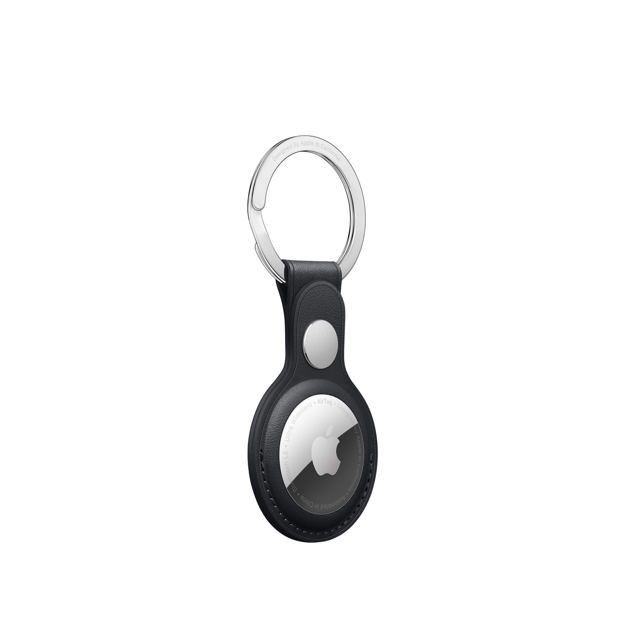 Husa Breloc Loop Original Piele Naturala Apple AirTag MMF93ZM/A - Midnight Resigilat - 194252826690 - 2